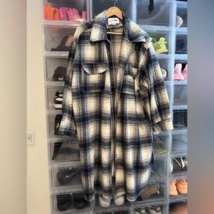 Fashion Nova Plaid Shacket